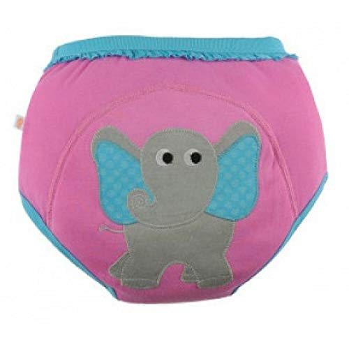 ZOOCCHINI Girls 3 Piece Organic Training Pant Set - Safari Friends (3T-4T) - Image 3