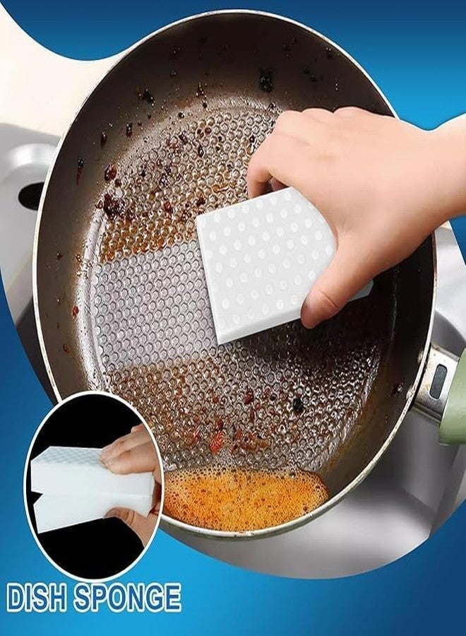 STEFLON Magic Sponge Eraser, 2X Thick and Long Lasting, Melamine Cleaning Sponges in Bulk, Multi Surface Scrubber Foam Pads for Bathtub, Floor, Baseboard, Bathroom, Wall-NEW-2026 (2) - Image 4
