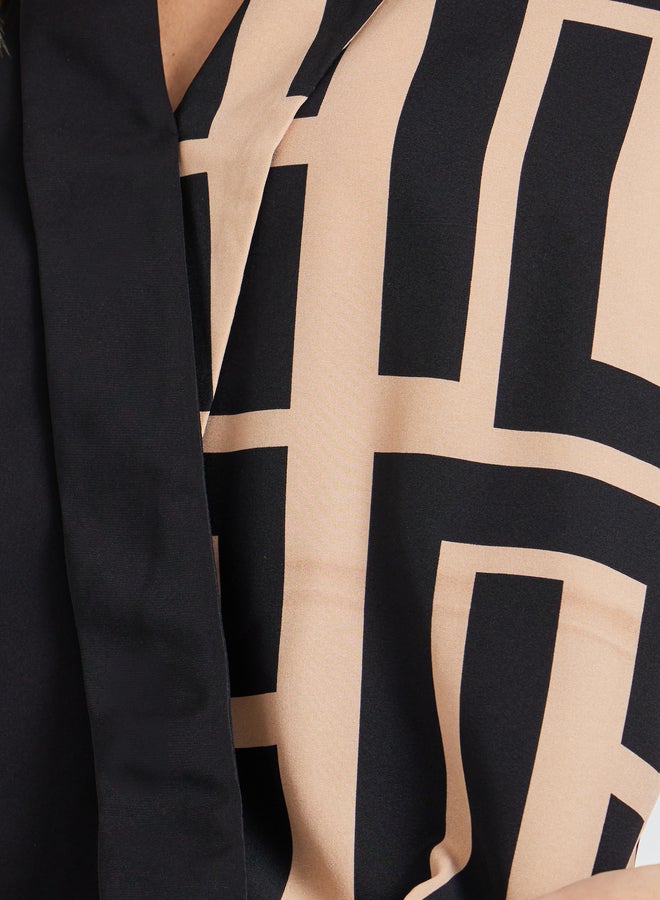 تايك تو قميص بأكمام قصيرة وطبعة جرافيك بقصة عادية - Image 4