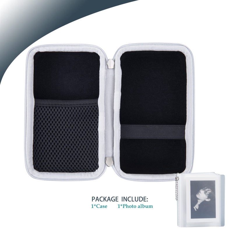 khanka Hard Carrying Case Compatible with Fujifilm Instax Mini Evo Instant Camera - Image 2