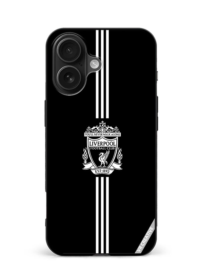 Protective Case Cover For Apple iPhone 16 Plus Liverpool Design Multicolour