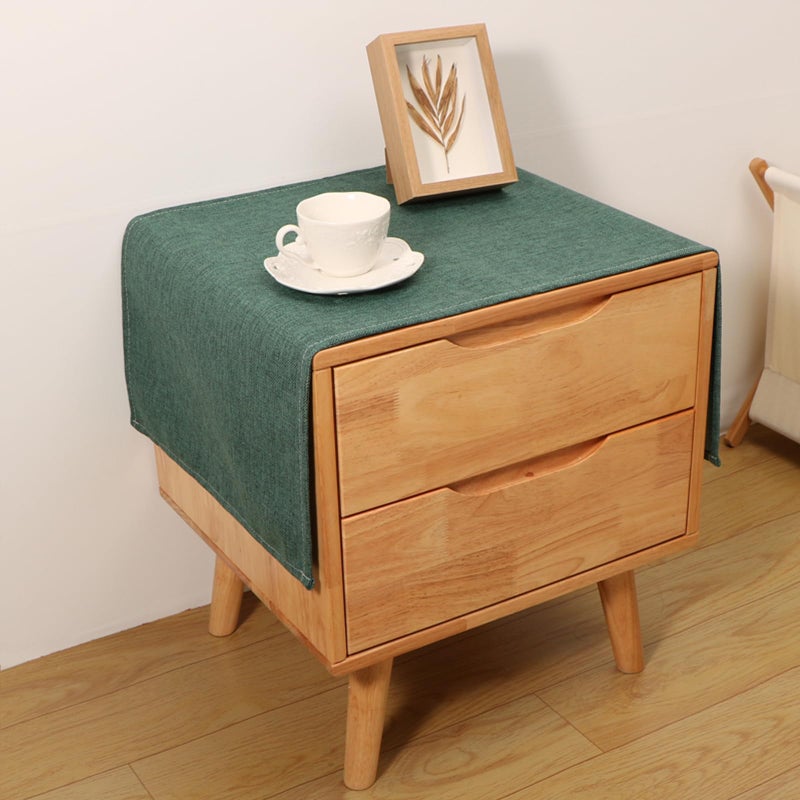 Utobanh Small Bedside Tablecloth Table Dustcover End Tabletop Home Decoration Fabric Tablecloth Nightstand Table Covering Doilies for Furniture Dcor 1635inch