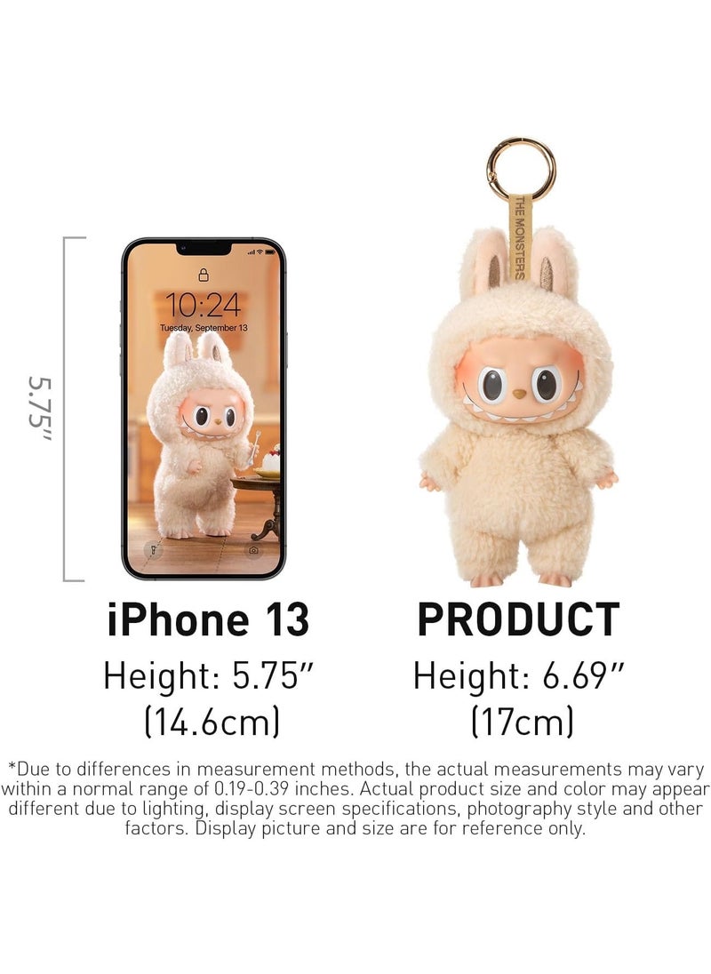 LABUBU - Labubu Keychain Collectible Toy Art 17cm Fun Plush Vinyl – Single Box Assorted (1PC only) - Image 1