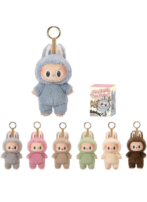 Labubu Keychain Collectible Toy Art 17cm Fun Plush Vinyl – Single Box Assorted (1PC only)