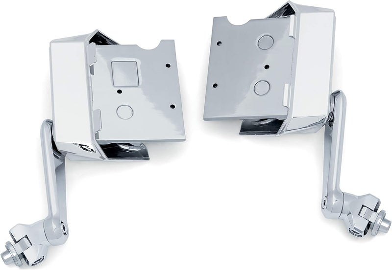 Kuryakyn 6758 Omni Adjustable Clamp On Cruise Mounts for 2018-20 Honda Gold Wing Motorcycles, Chrome, 1 Pair