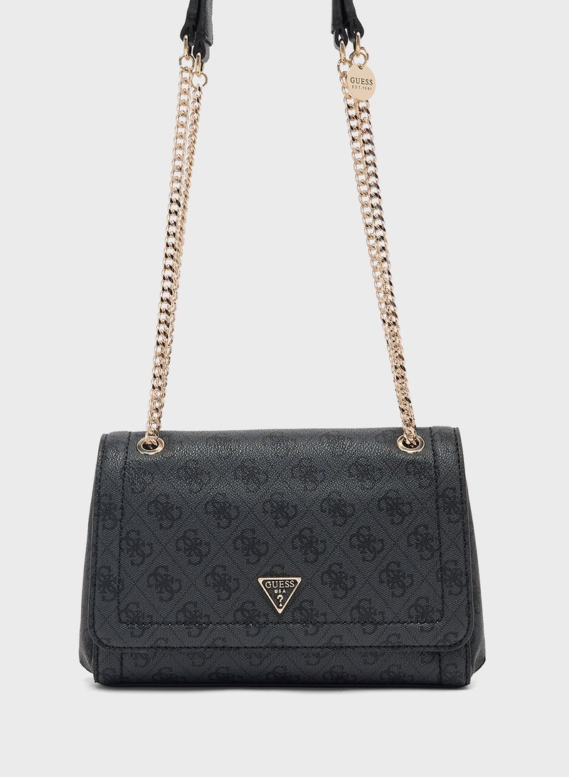 GUESS Noelle II Convertible Crossbody Flap  - Image 4