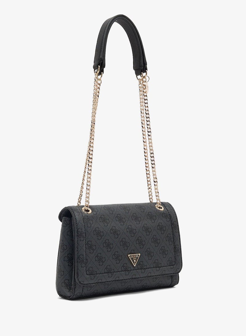 GUESS Noelle Ii Convertible Flap Shoulder Bag - Image 4