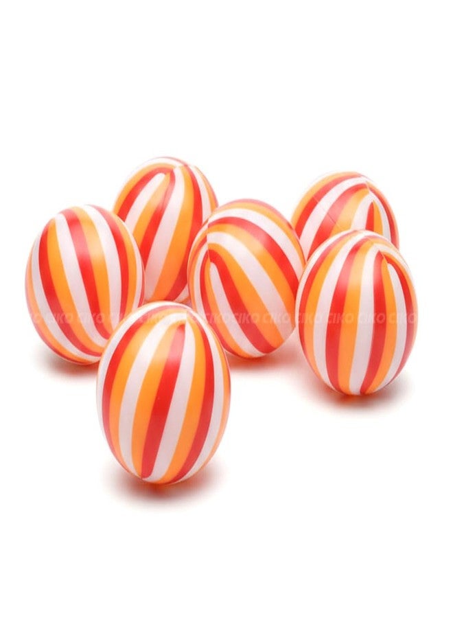 Ciko Multicolour Plastic Balls for Kids | Fun Ball | Exercise & Fitness Non-Toxic, Soft and Safe | for Kids 12 Months + | Multi Choice Play Home, Pool, Outdoor (Muskmelon 12 Balls) - Image 5