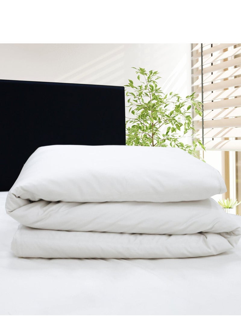 Silentnight Bamboo White Duvet Cover  - Image 2