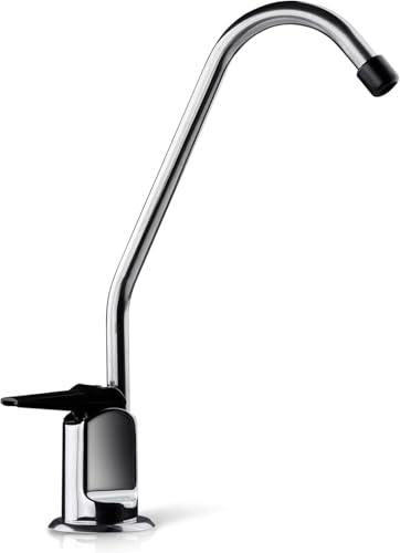 iSpring GB1 Lead-Free Reverse Osmosis Filter Drinking Water, Standard Non-Air Gap RO Faucet, Chrome - Image 1