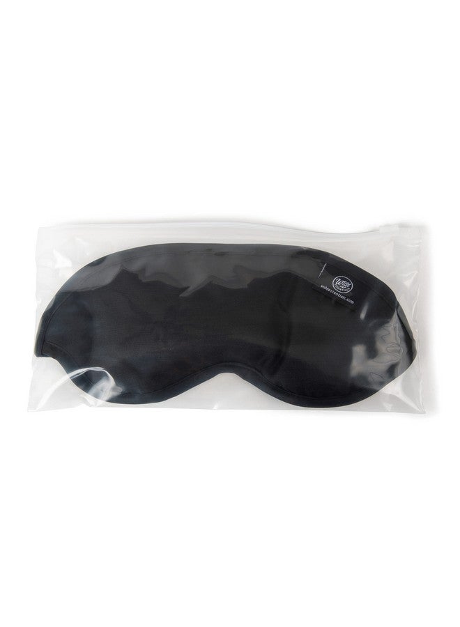 Dream Essentials Wild Essentials Infusion Sleep Mask Infused With French Lavender Includes Resealable Pouch To Keep Fresh Nose Bridge To Block Light Below Eyes Aromatherapy Calming Relaxing Black  - Image 2