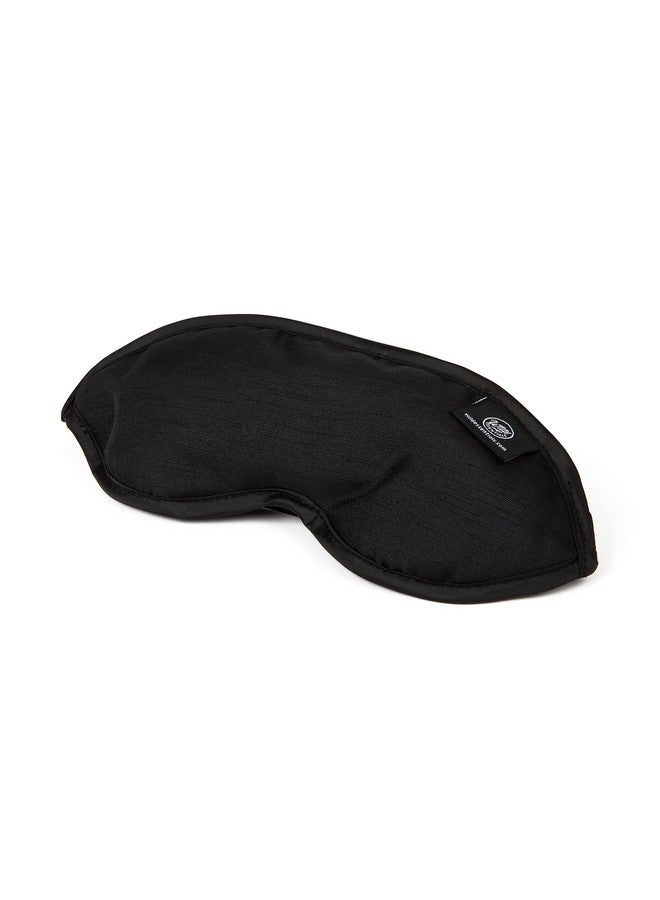 Dream Essentials Wild Essentials Infusion Sleep Mask Infused With French Lavender Includes Resealable Pouch To Keep Fresh Nose Bridge To Block Light Below Eyes Aromatherapy Calming Relaxing Black  - Image 1