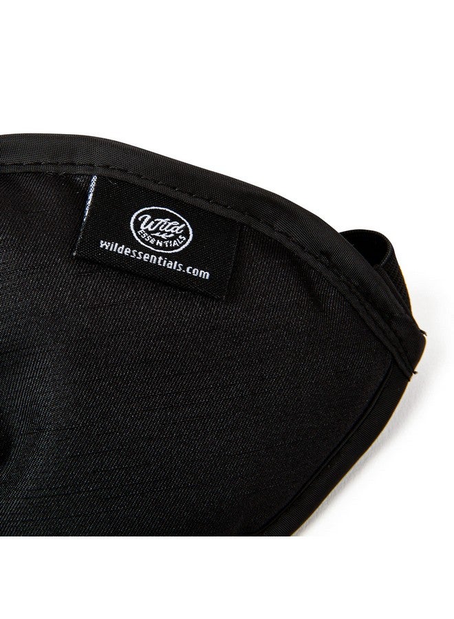Dream Essentials Wild Essentials Infusion Sleep Mask Infused With French Lavender Includes Resealable Pouch To Keep Fresh Nose Bridge To Block Light Below Eyes Aromatherapy Calming Relaxing Black  - Image 5
