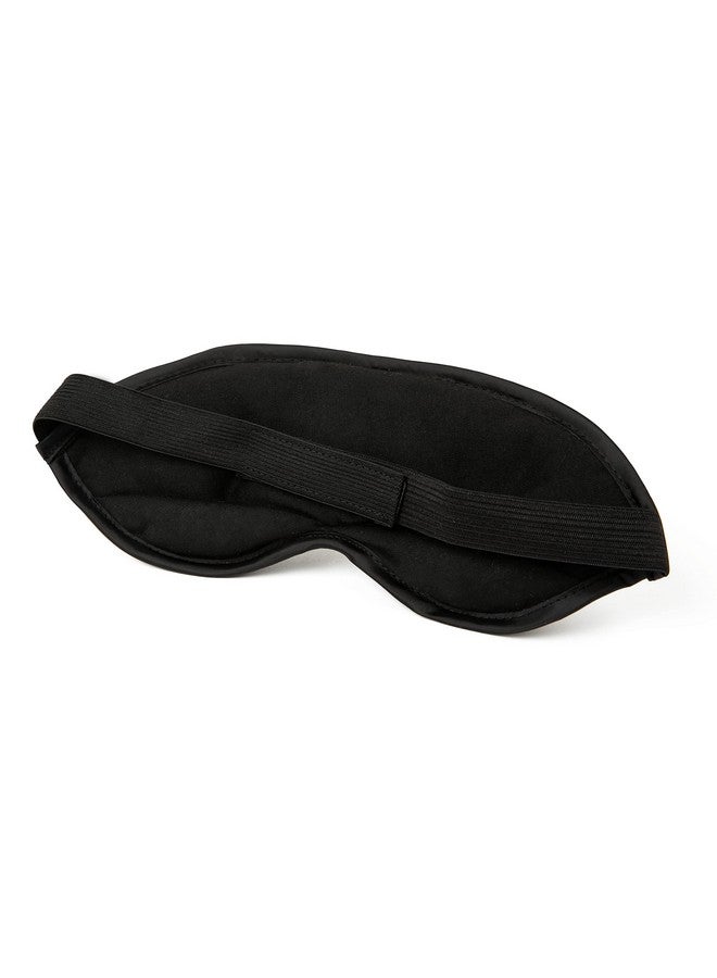 Dream Essentials Wild Essentials Infusion Sleep Mask Infused With French Lavender Includes Resealable Pouch To Keep Fresh Nose Bridge To Block Light Below Eyes Aromatherapy Calming Relaxing Black  - Image 3