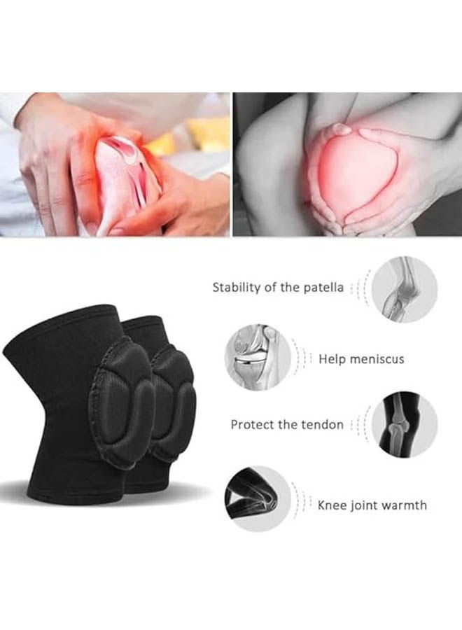 Generic Anti Slip Knee Brace, Soft Breathable Knee Pads  - Image 2