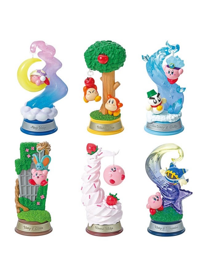 Re-Ment Swing Kirby in Dream Land Blind Box - Includes 1 of 6 Collectible Mini Figurines - Fun and Versatile Decoration - Image 1