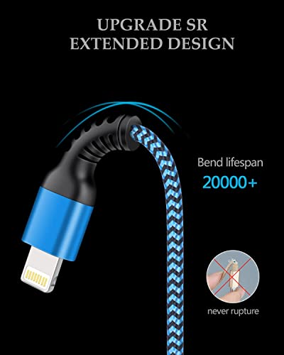 Haoano iPhone Fast Charger Cord 3Pack3610FT USB C to Lightning Cable Apple MFI Certified Type C Charging Syncing Cord Power Delivery Wire for iPhone 141313 Pro Max13 Mini12 Pro11 Pro Max8XRXS - Image 3