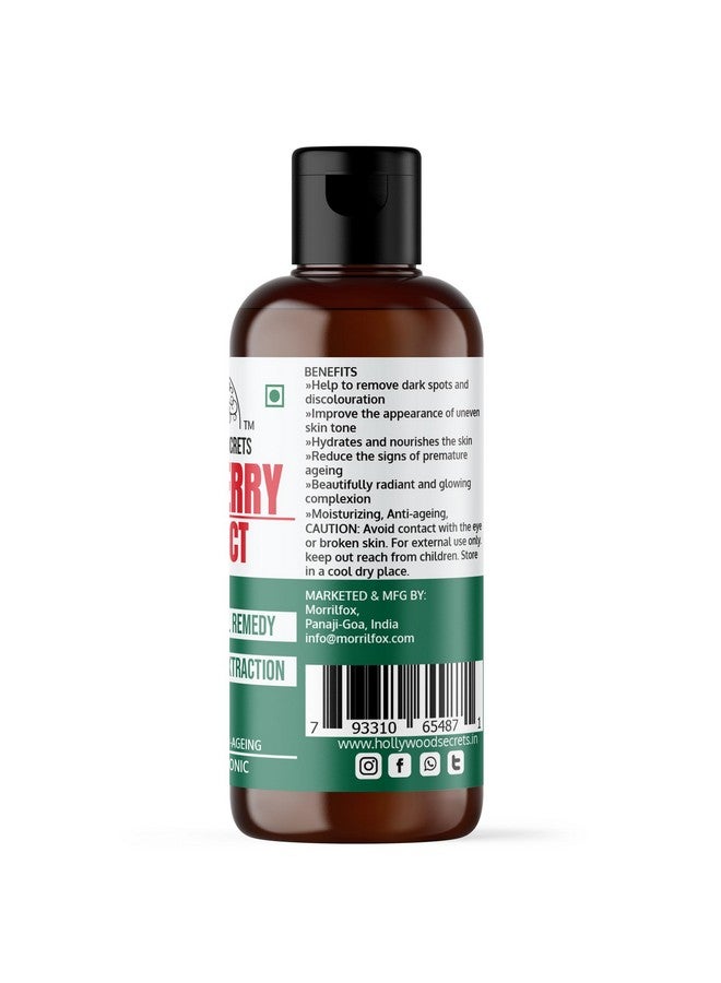 Hollywood Secrets Pure 85% Mulberry Liquid Botanical Extract | Moisturizing | Anti-ageing | wrinkles |100ml - Image 3