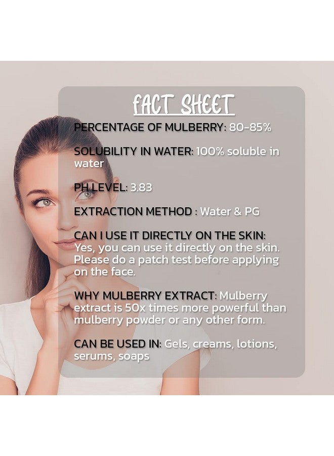 Hollywood Secrets Pure 85% Mulberry Liquid Botanical Extract | Moisturizing | Anti-ageing | wrinkles |100ml - Image 4