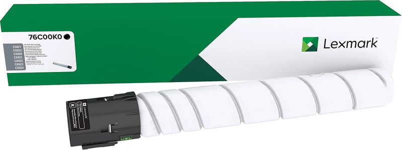 Lexmark 76C00K0 Black Toner Cartridge for CS92x, CX92x - Image 2