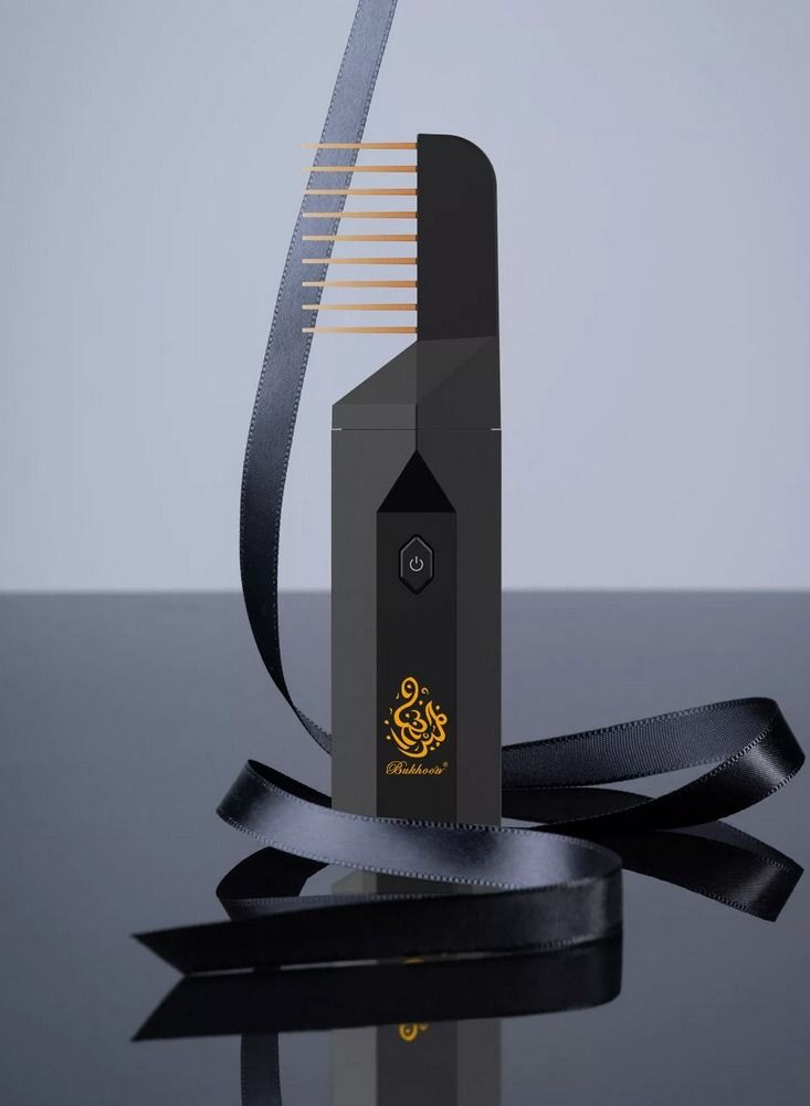 WEKOME High Quality 2 in 1 Electronic Bakhoor For Hairs, Home, Office & Car Use, USB-C Rechargeable Portable Incense Burner, Bakhoor Burner Comb For Fragrance - Image 1