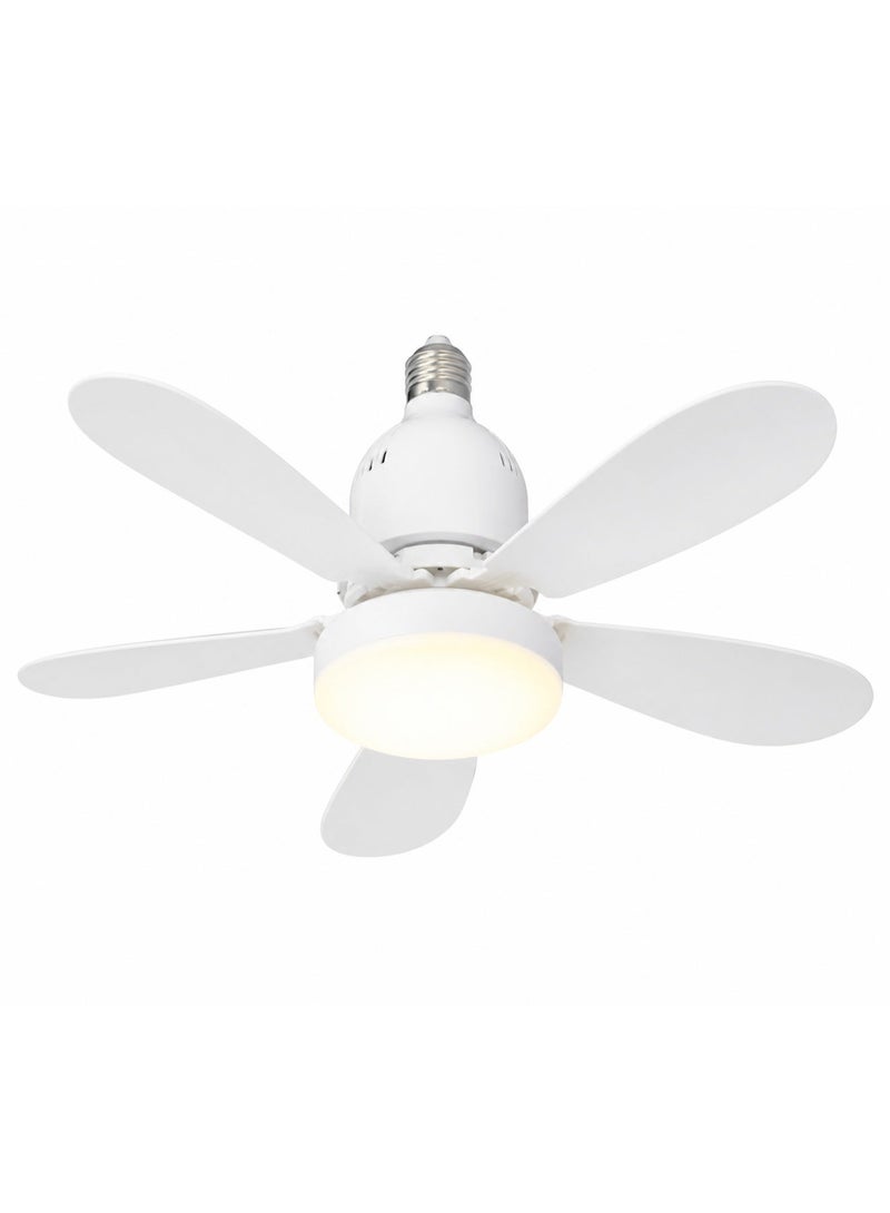 6-Blade Ceiling Or Side Fan, 40W, With LED Light, E27 Base, 3 Speeds, Timer And Remote Control - Image 2