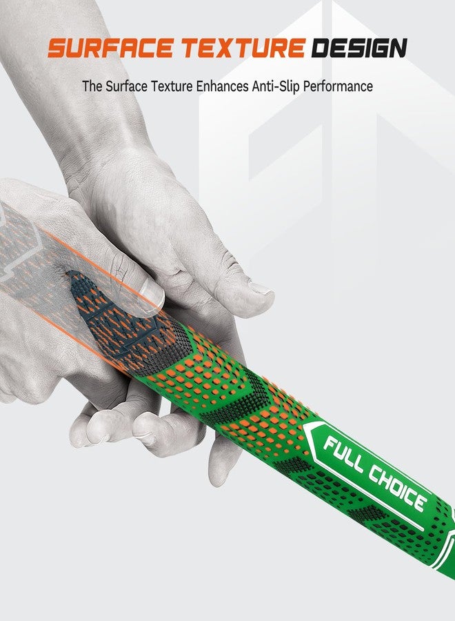 Full Choice Rubber Golf Club Grips - Cord Rubber Compound for Advanced Texture Control, High Feedback, Traction, and Non-Slip Design. Exceptional All-Weather Performance (13 Grips) - Image 2