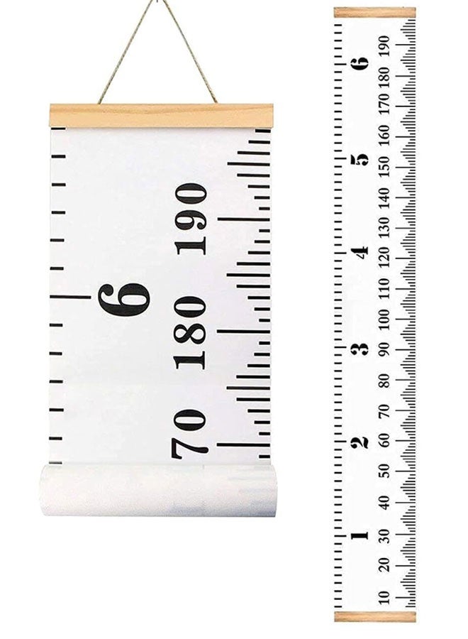 HOOTO Baby Height Growth Chart Ruler, Wall Hanging Ruler, Height Measure Chart，Measuring children's height with a ruler - Image 1