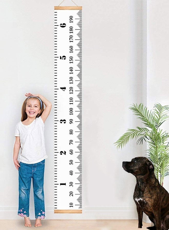 HOOTO Baby Height Growth Chart Ruler, Wall Hanging Ruler, Height Measure Chart，Measuring children's height with a ruler - Image 5