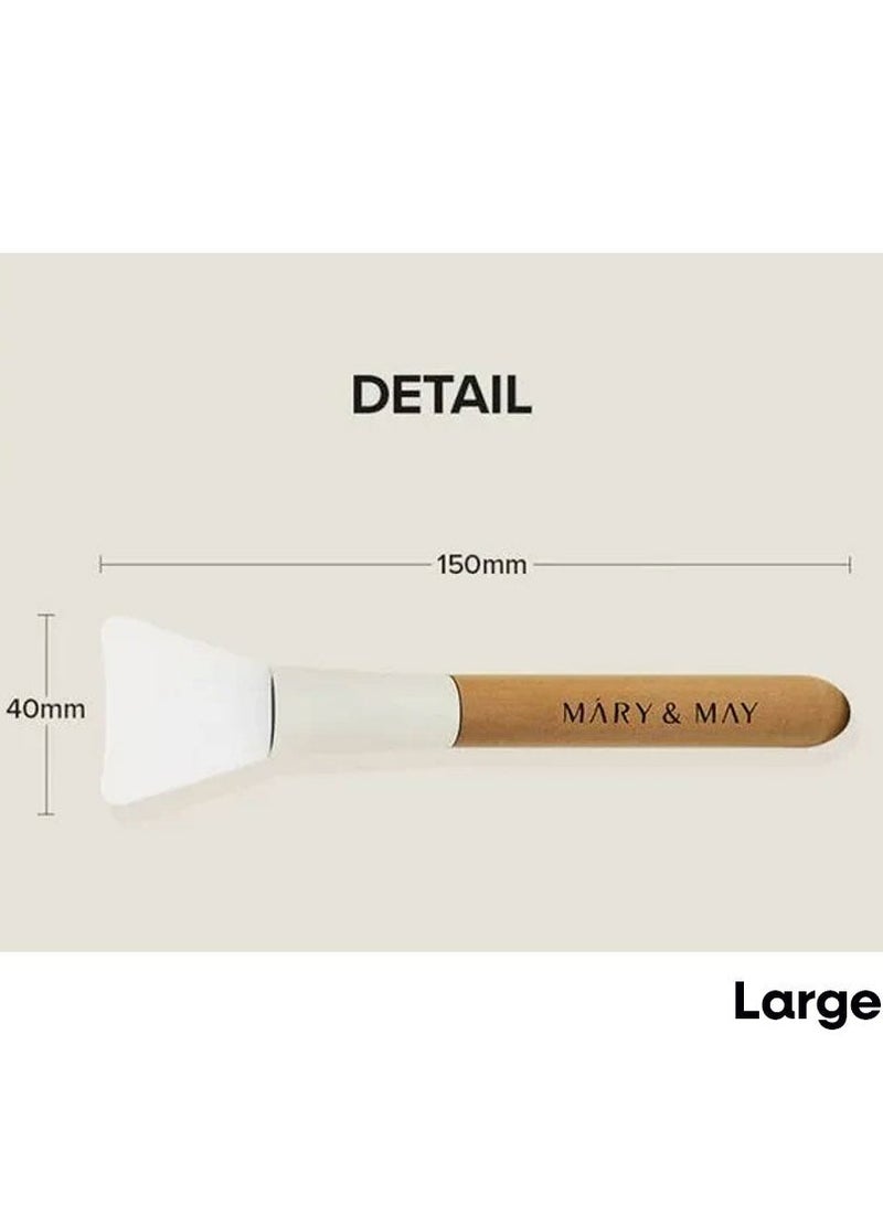 MARY & MAY Silicone Brush Large for Face - Image 2
