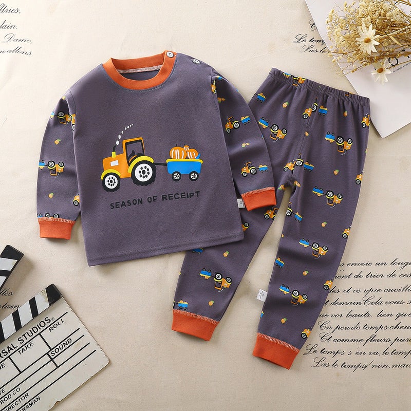 100% Cotton Kids Thermal Underwear Set