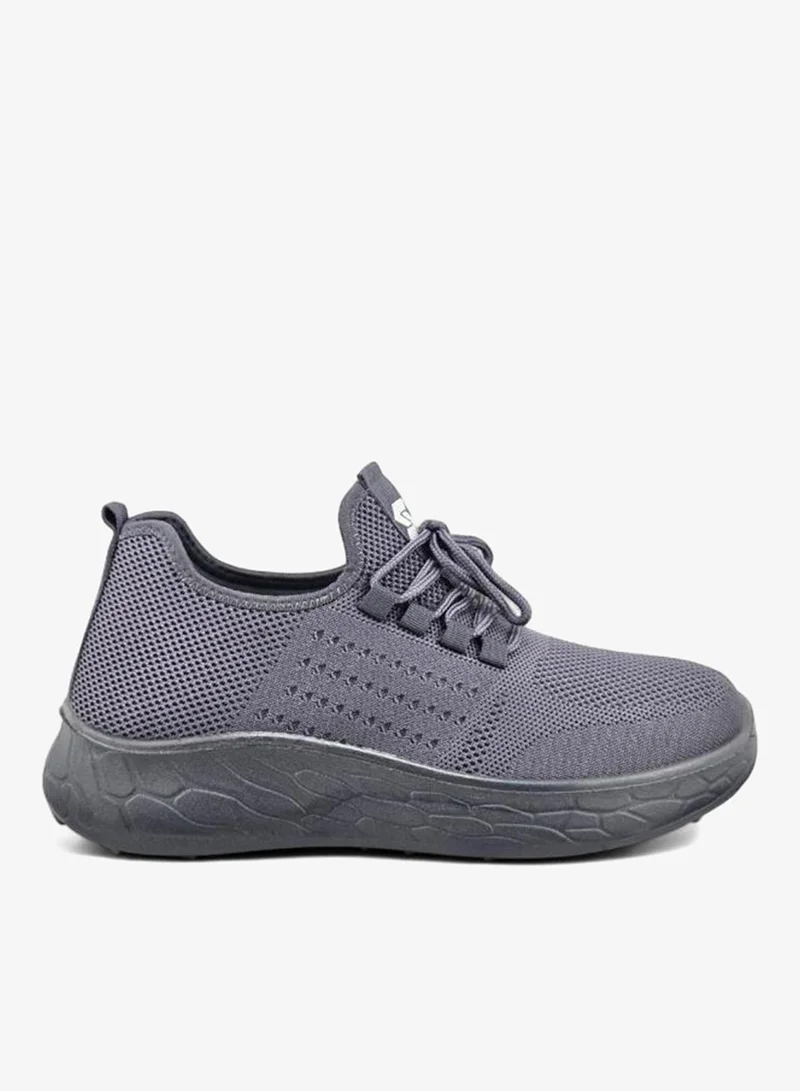 Stone Lightweight Knitted Sneakers