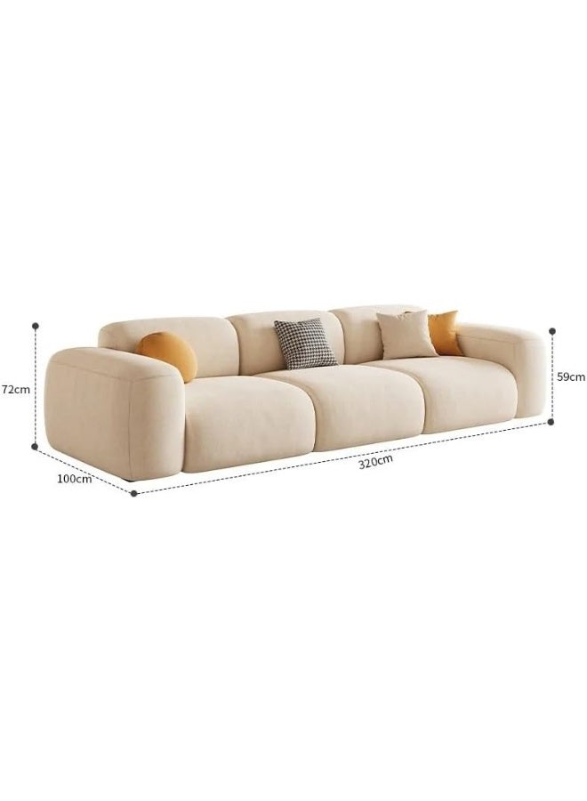 Poppins HOME Multifunctional Relaxing Living Room Sectional Sofas, Armchair (320x100, 3 Seater) - Image 2