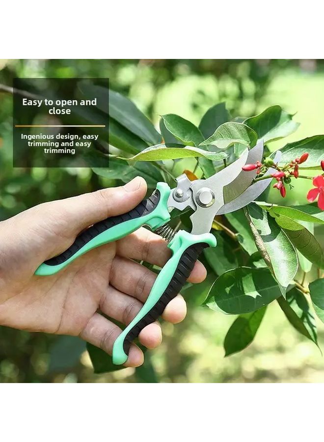 3pcs Gardening Tools Pruning Shears Stainless Steel Scissors Set For Branch Picking - Image 3