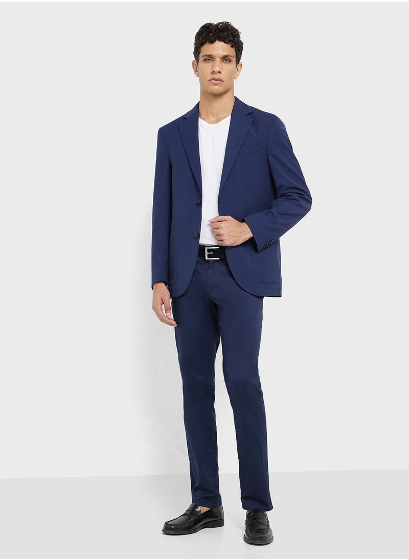 TOPMAN Topman oversized suit jacket in blue  - Image 4