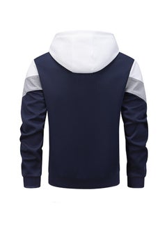KUYING New Cardigan Contrasting Jacket Sweatshirt  - Image 2