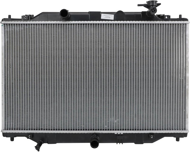 TRQ Radiator 1 Row Aluminum Core Compatible with 2013-2018 Mazda CX-5 2019 CX-5 2.5L 2020 CX-5 - Image 1