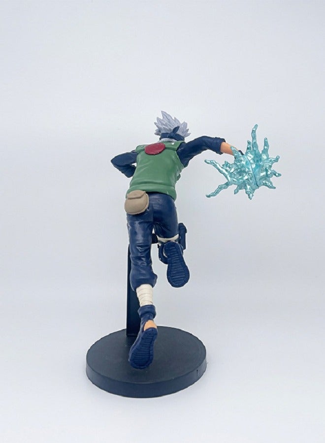 Naruto Battle Form Kakashi Handmade Model Doll Car Decoration