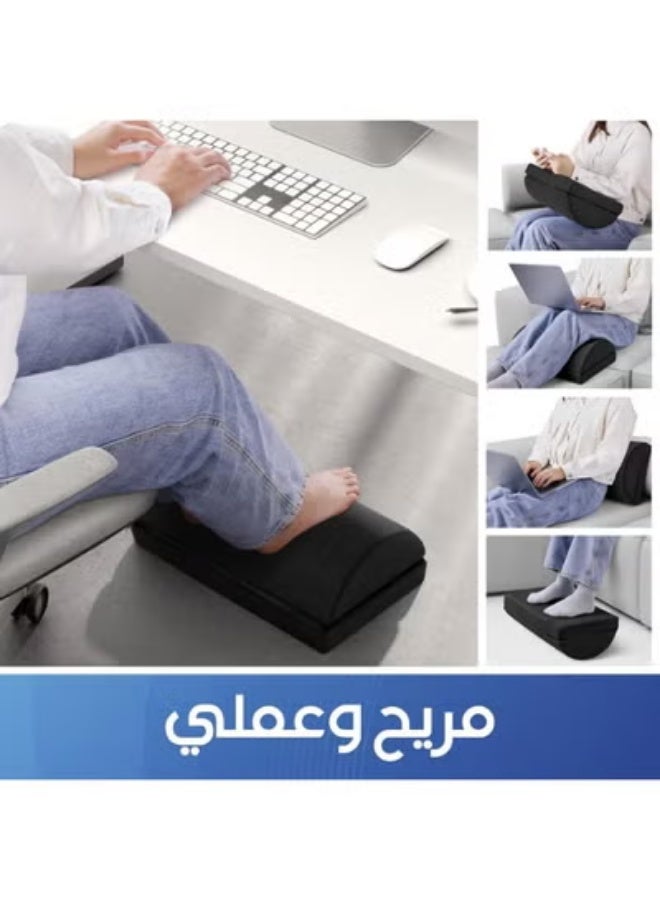 Adjustable Under Desk Foot Rest with Multi-Level Height Support, Ergonomic Leg Rest for Home and Office Work Comfort - Image 5