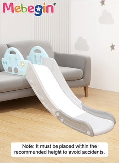 MEBEGIN Kids Slide with Adjustable Armrests, Durable Sturdy Slide with Three-stage Slide Design and Ship Shape, Solid Base, Smooth Edges and Corners, Indoor and Outdoor Use, Ideal Gift for Kids  - Image 2