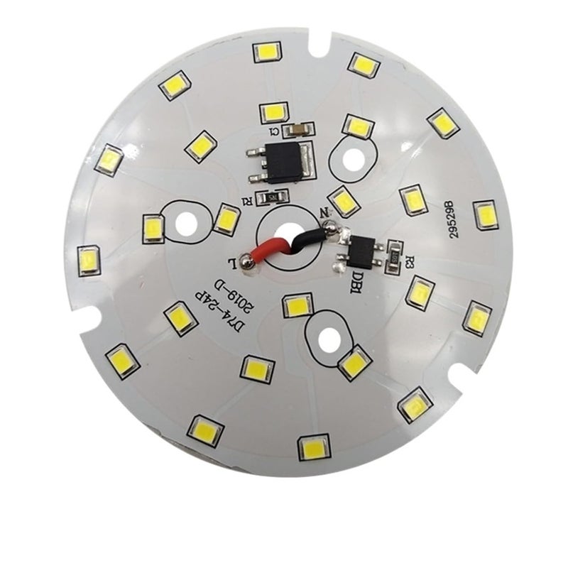 Warm Yellow Bicolor 44mm 220V 5W LED Downlight Board Driver Module - Image 3