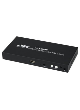 XP03 4K 2x2 HDMI Video Wall Controller Multi-screen Splicing Processor, Style:Playback Version(US Plug) - pzsku/Z5D4F8EF8DF4DEA310C4AZ/45/_/1734482802/353d7f60-8bea-425b-939b-77194b4d7d97