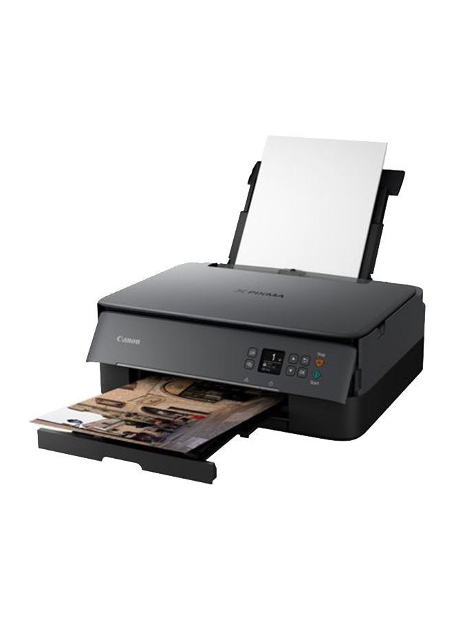 Canon PIXMA TS5340 Multifunctional Inkjet Printer, FINE Cartridges, Wi-Fi, LED Status Bar, 3.7 Cm OLED Display, A4, Print, Copy & Scan Black - Image 5