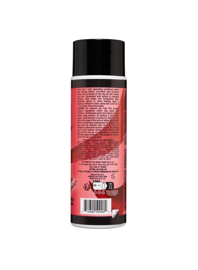 Manic Panic Love Colors Red Desire Color Depositing Conditioner For Vibrancy And Hydration - Warm Vibrant Red Hair Color - Vegan, Ammonia And Gluten-Free (8Oz) - Image 3