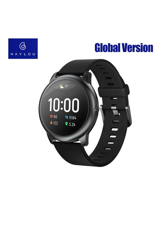 Haylou 340 mAh Global Version LS05 Solar Smart Watch Black - Image 1