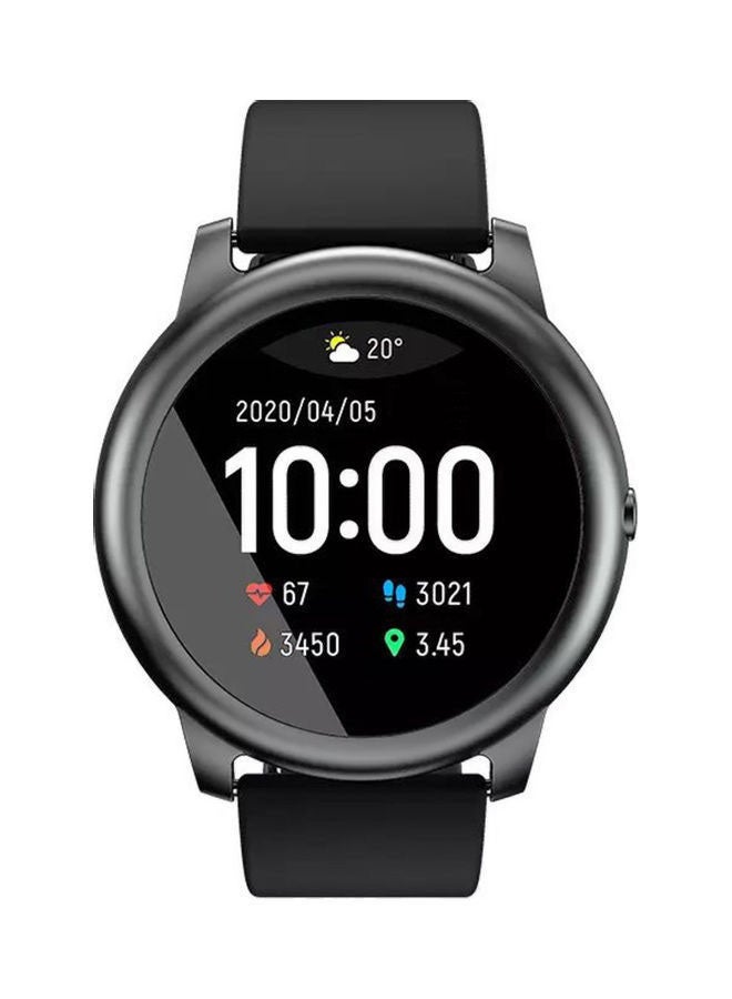 Haylou 340 mAh Global Version LS05 Solar Smart Watch Black - Image 3