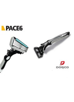 DORCO Orco Pace 6 Sixblade Disposable Men'S Razor 2Pack (6Count)  - Image 5