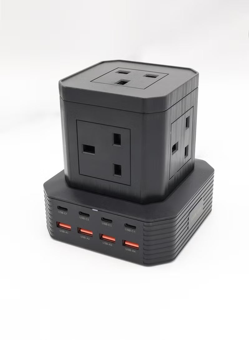 Sonic jeem Charging Station - 3205 Watts Charging Connector 5 Plugs + 4 USB Outputs + 4 Type-C Outputs - Image 4