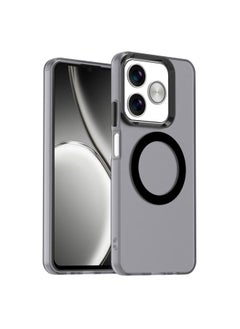 For Realme Note 60 Candy Magsafe PC Hybrid TPU Phone Case(Black)