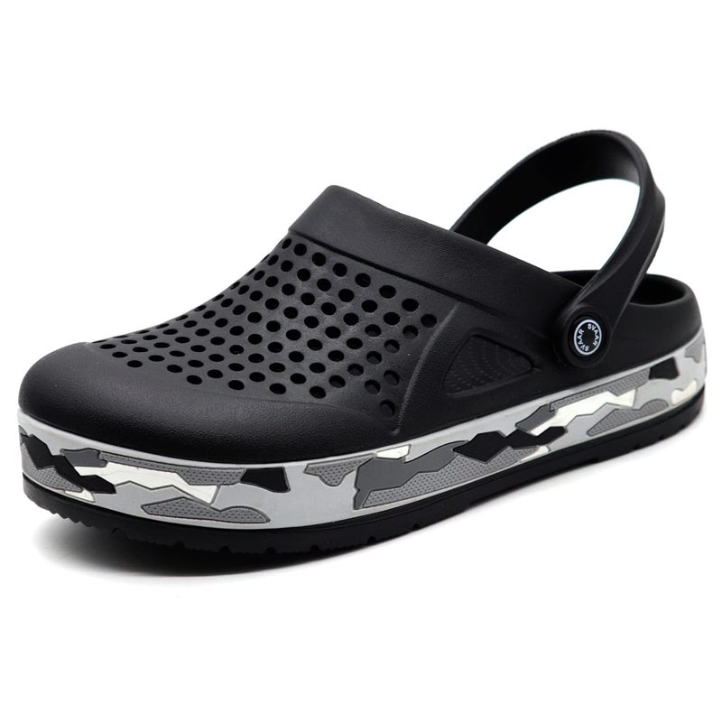 SVAAR Men's Super Stylish Clogs || Sandals with Adjustable Back Strap for Men - Image 1